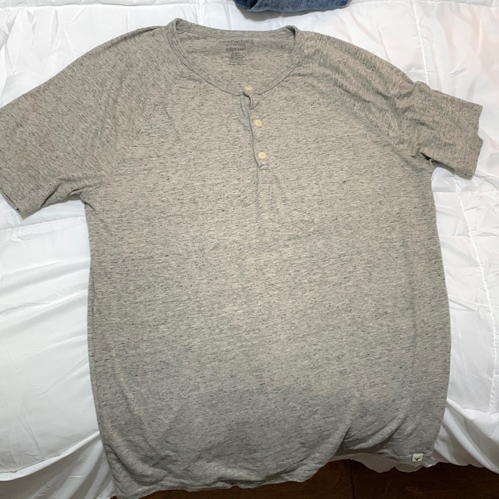 Grey American eagle short sleeve t shirt